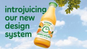 Innocent Drinks brand world design example referenced by Deuce Studio