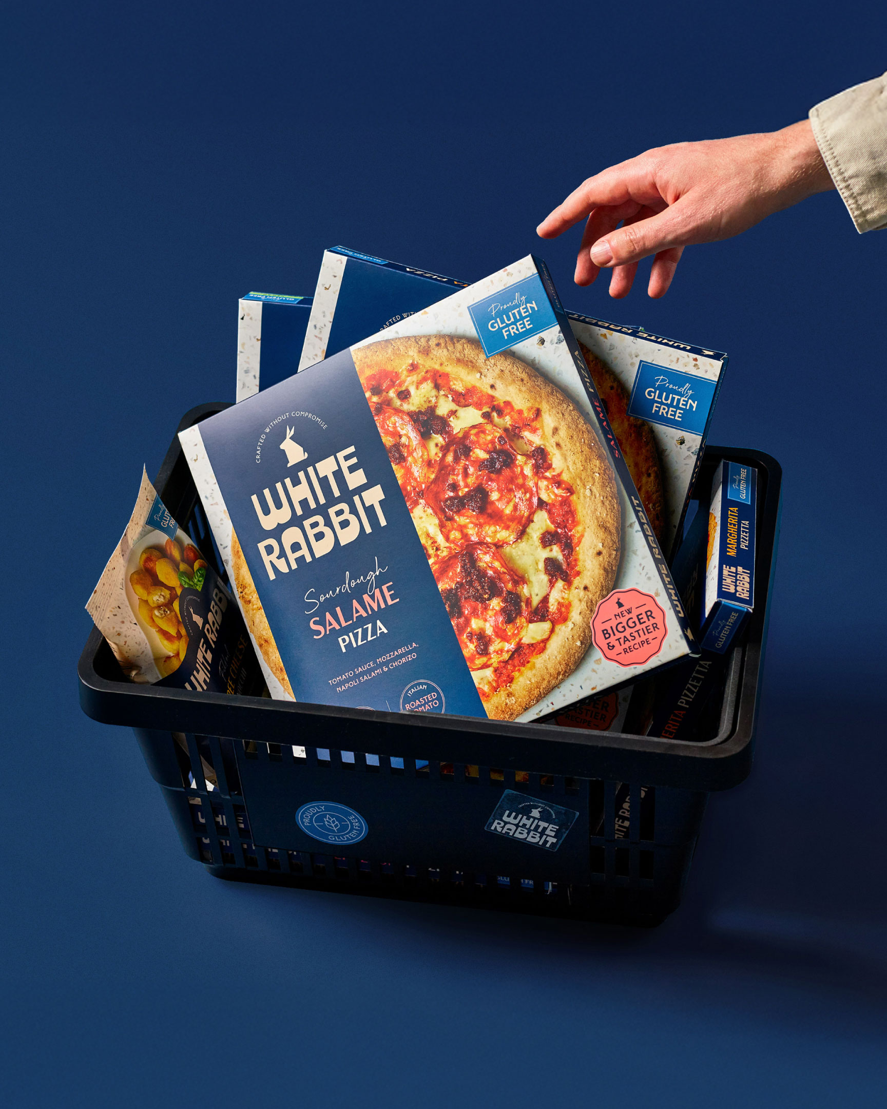 White Rabbit Pizza Co. brand identity strategy exploring Italian heritage positioning